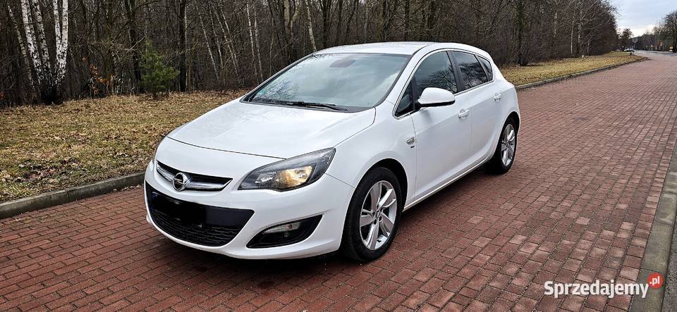 Opel Astra J 14 turbo 120 super stan tech klimatyzacja Czeladź