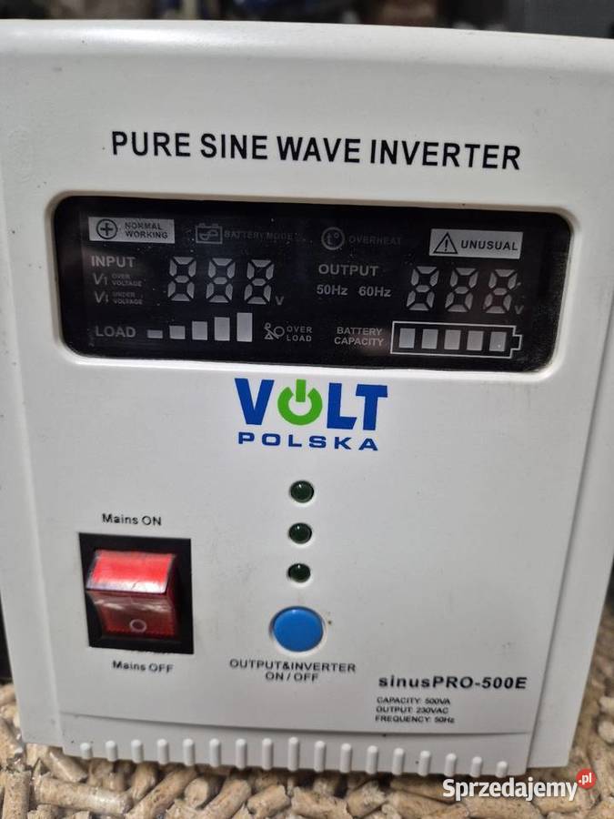 ZASILACZ AWARYJNY UPS SINUS PRO 500W Giżyn