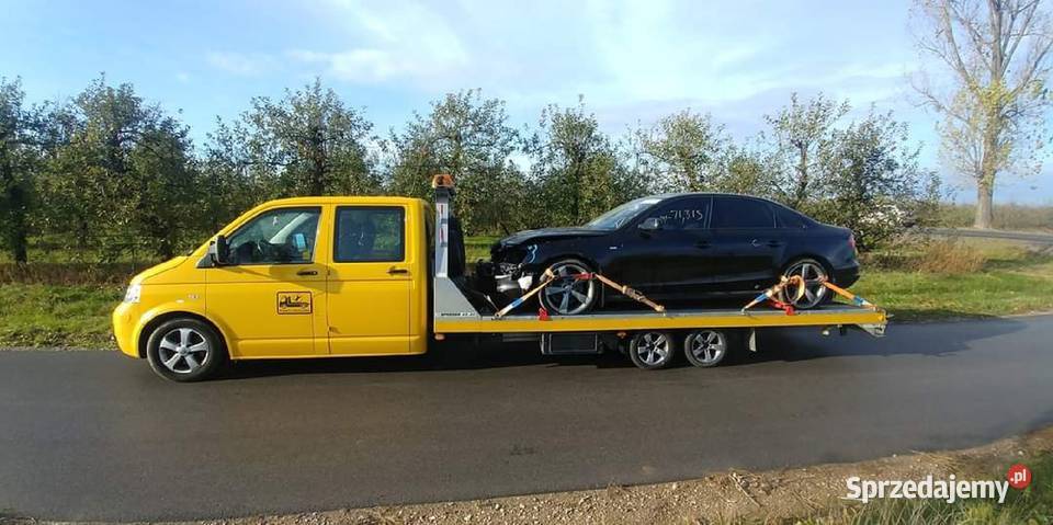 Pomoc drogowa Autolaweta Laweta Transport Maszyn Głowno