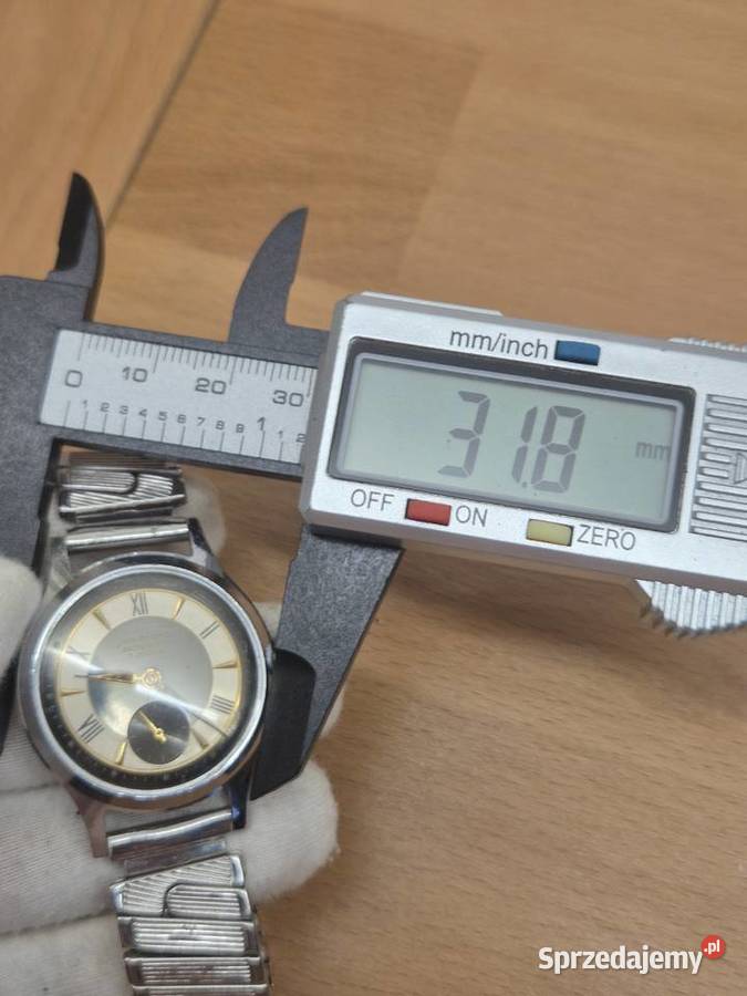 Zegarek mechaniczny JUNGHANS piękna tarcza Chorzów