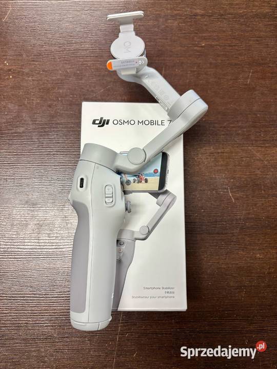 Gimbal DJI Osmo Mobile 7 Szary Komplet Idealny Elbląg