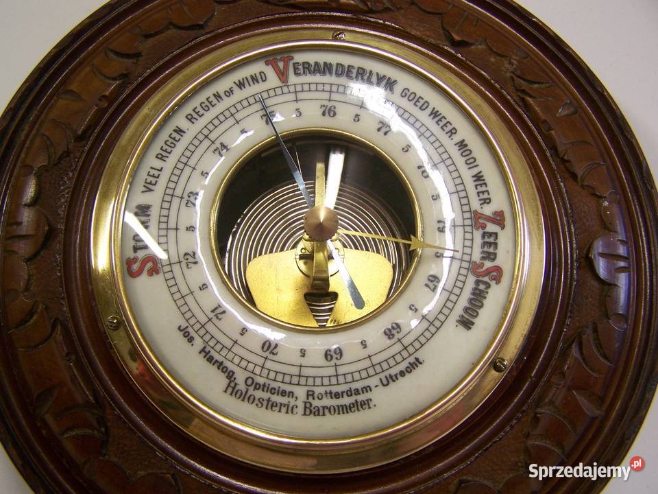 Baromezny z termometrem Jos Hartog Rotterdam sprzedam