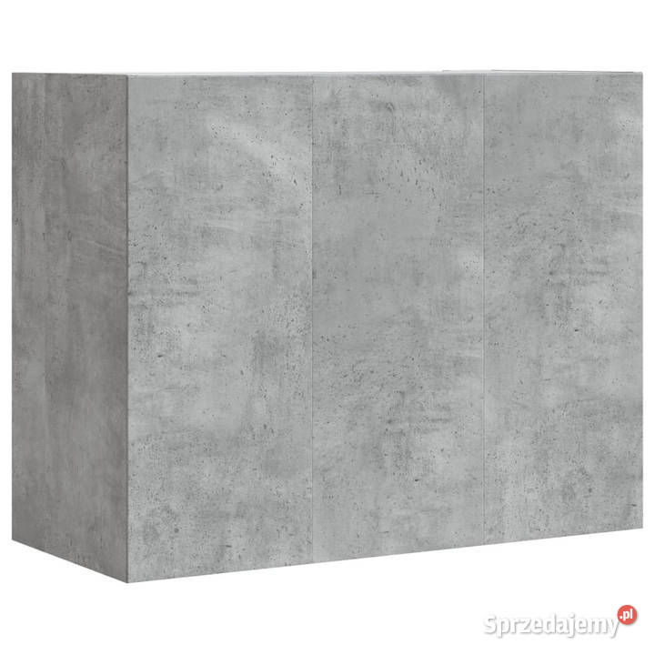 Szafka wisząca szarość betonu 75x35x60 WM848419 mazowieckie