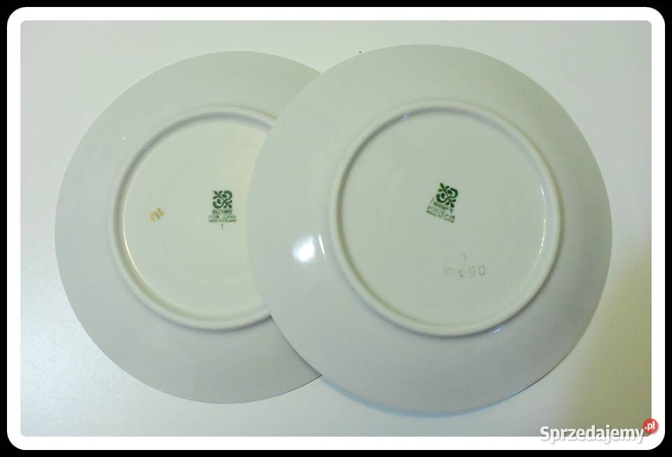 Zestaw naczyń talerzy 12 sztuk różne rodzaje