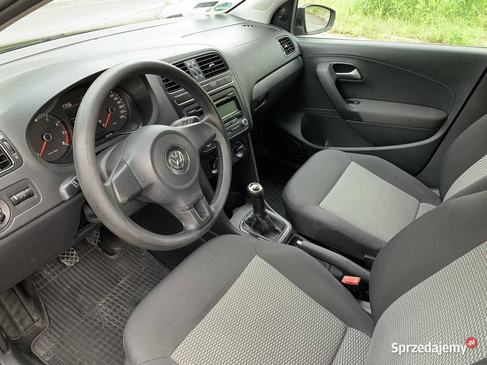 Volkswagen Polo 2009 5 drzwi Czarny śląskie Jaworzno