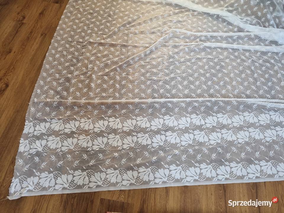 Firanka z okresu PRL duża 250x640 fabrycznie