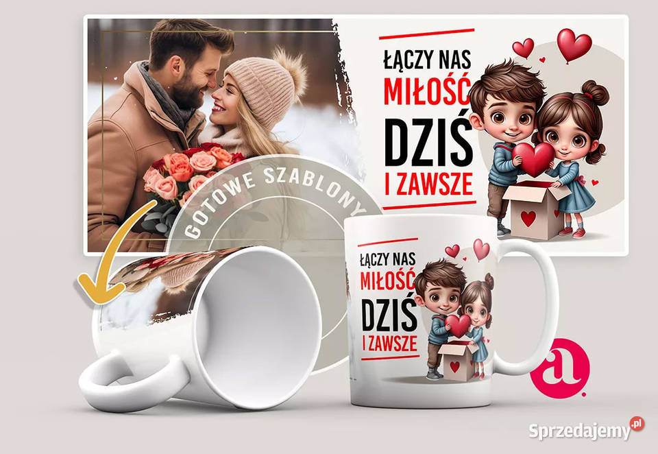 Szablony na Kubki Personalizowane Projekty psd Kraków