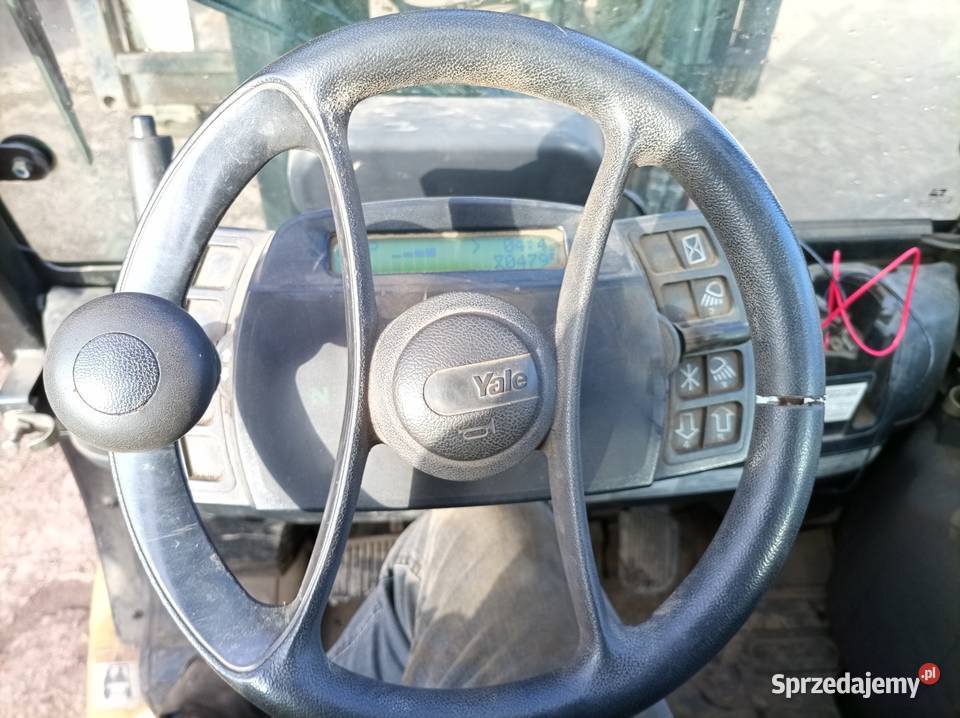 Wózek widłowy Yale gaz prezesów boczny