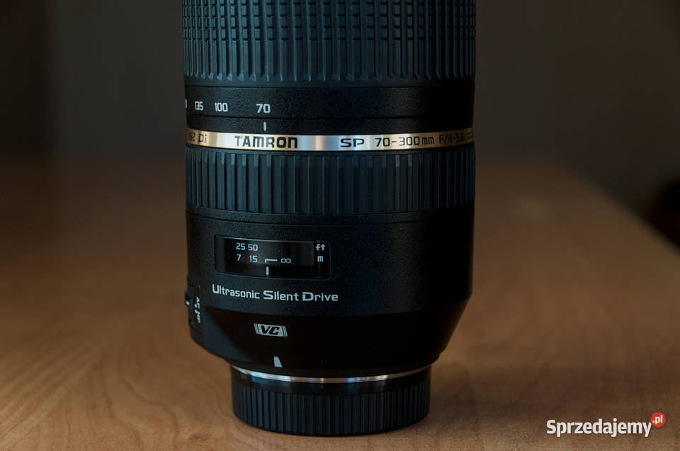 Tamron 70300mm F456 Di VC USD bagnet Nikon F Stara Wieś