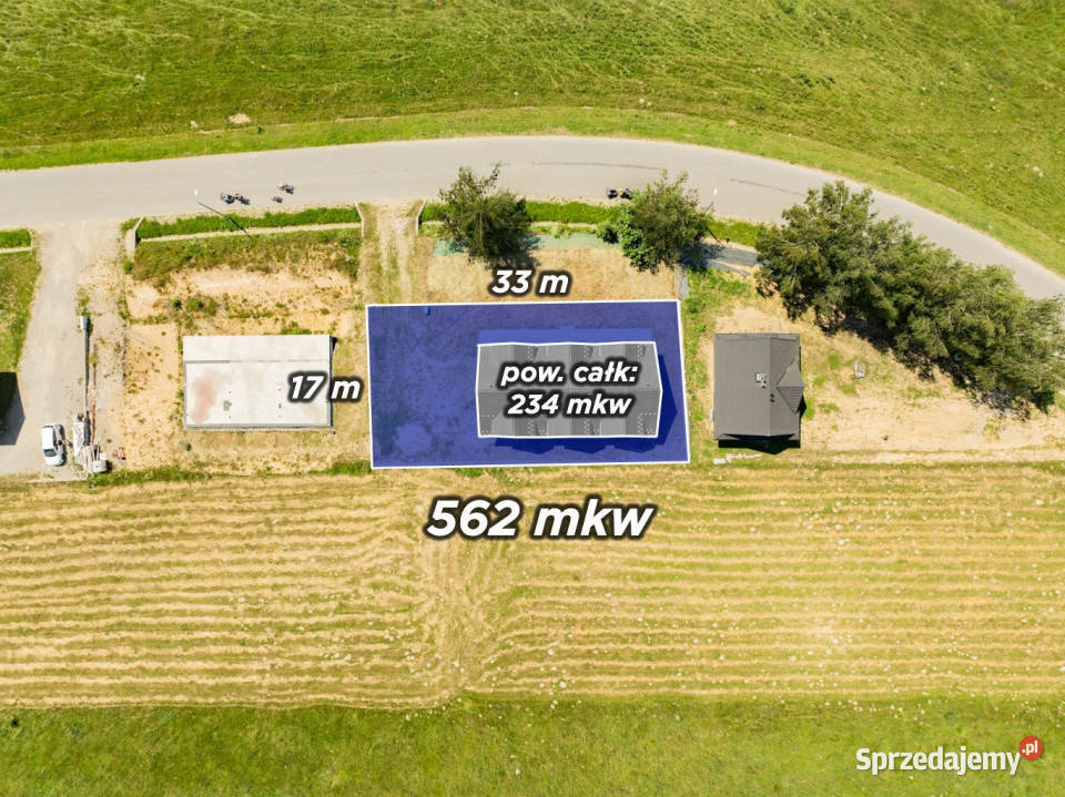 3 Apartamenty z widokiem na jezioro i Tatry 562m2 Domy Kluszkowce