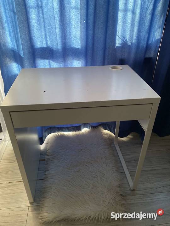 biały stolik białe biurko biała toaletka ikea Kraków