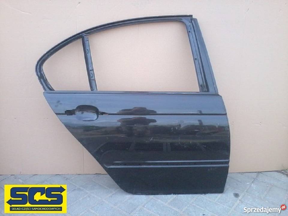 BMW SERIA 3 E46 SEDAN DRZWI PRAWE TYŁ TYLNE 9807 Bieleń