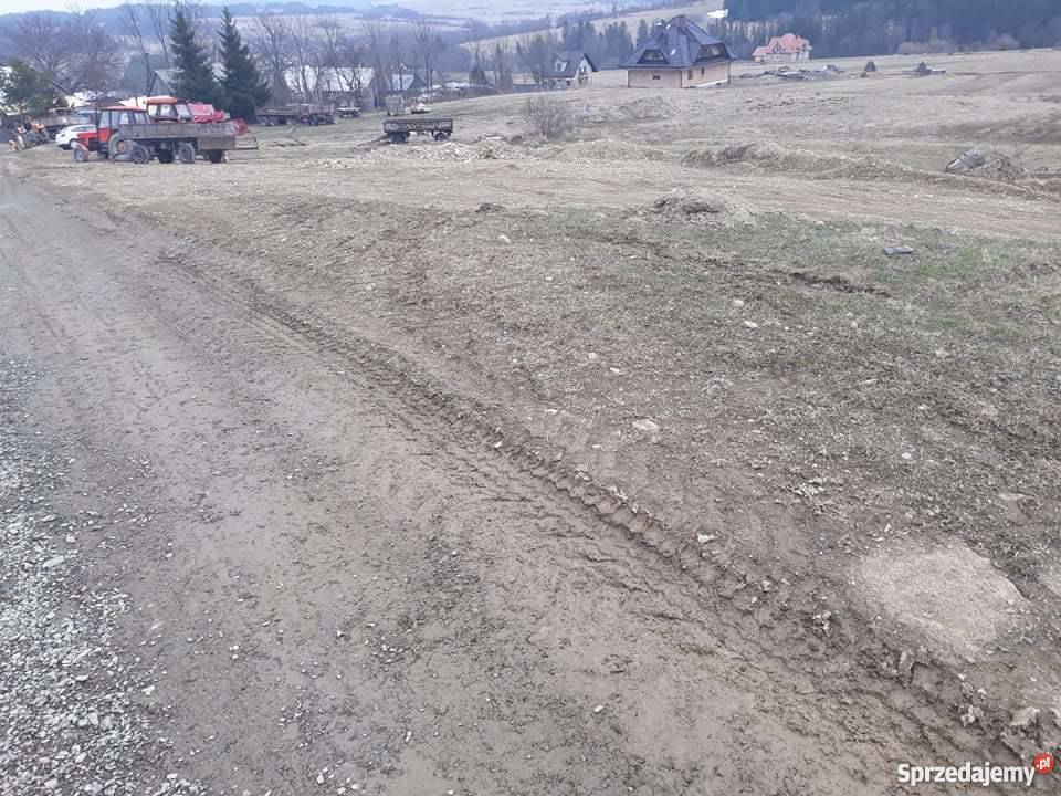 Dzialka Lipnica Wielka Grapa Grunty i działki