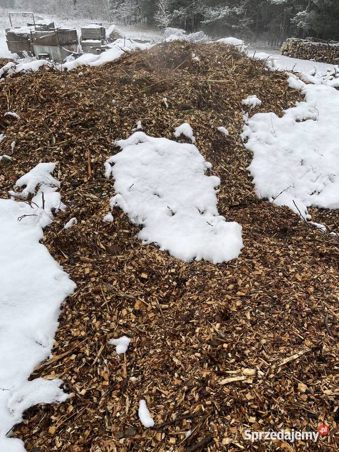 Sprzedam zrębkę do opału pod krzewy Białobrzegi sprzedam