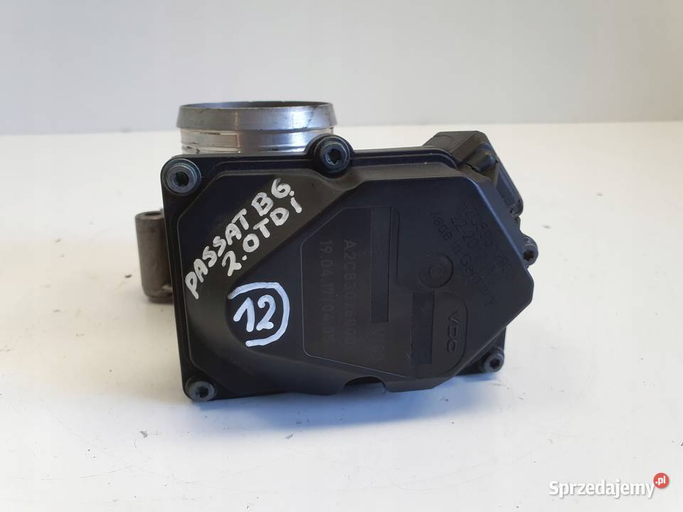 PRZEPUSTNICA VW Passat B6 20 TDI Rudka