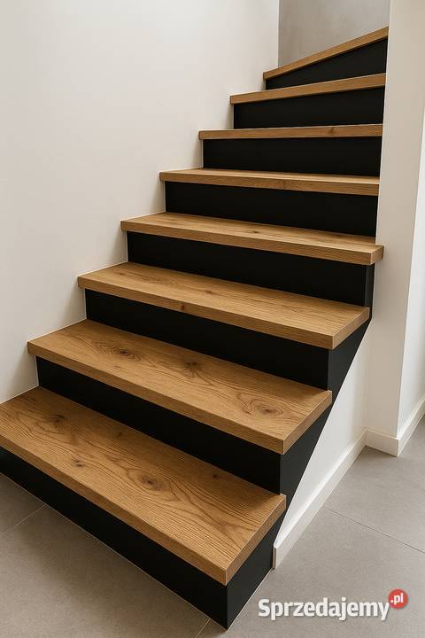 Schody Stopnie Do Samodzielnego Montażu Dąb Buk śląskie Katowice sprzedam
