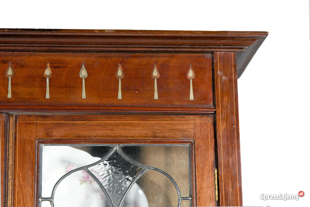 Angielski kredens witrynka w stylu Jerzego II XI sprzedam