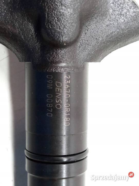 WTRYSKIWACZ 236700R180 20 D4D Toyota Avensis II Rok produkcji 2007 Wtryskiwacze