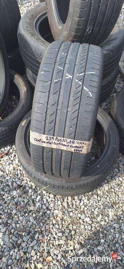 225 40 R18 Continental EX 2 lato PROMOCJA Gliwice