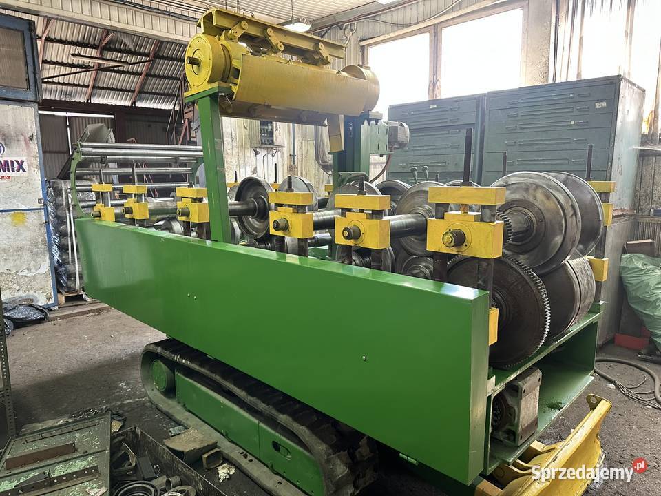 Profilarka do rynny uprawowej linia do rynny Biznes i Przemysł Limanowa sprzedam