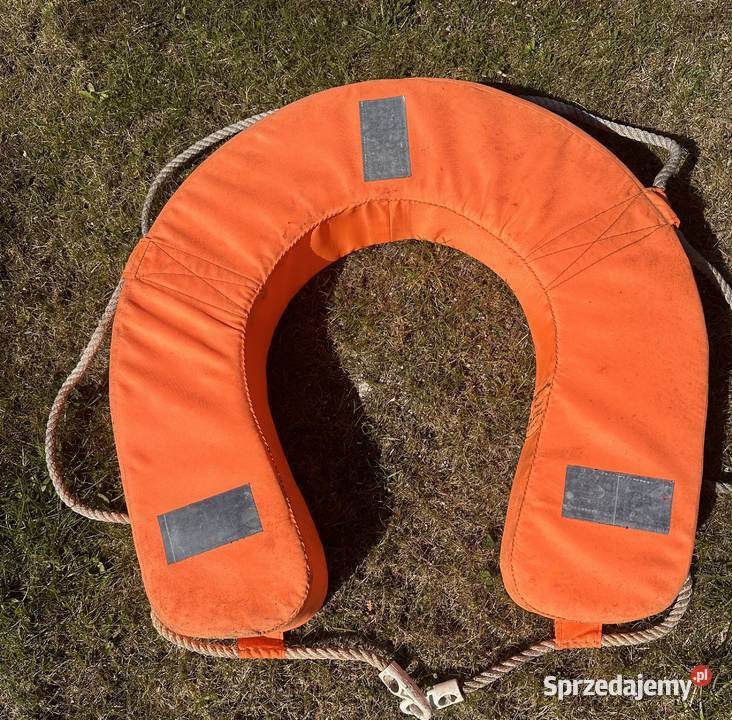 Koło ratunkowe Podkowa Żeglarstwo Toruń