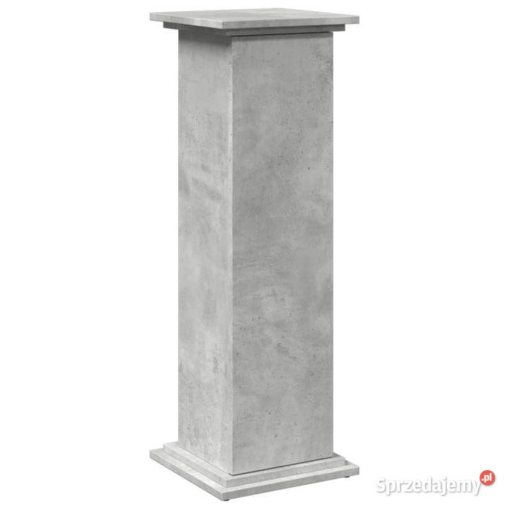 Piedestał ze schowkiem szary beton 31x30x90 Pozostałe