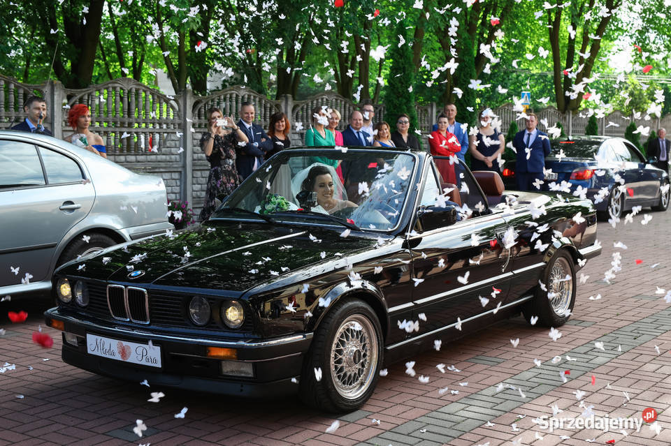Auto do ślubu BMW E30 cabriocoupesedan Pabianice