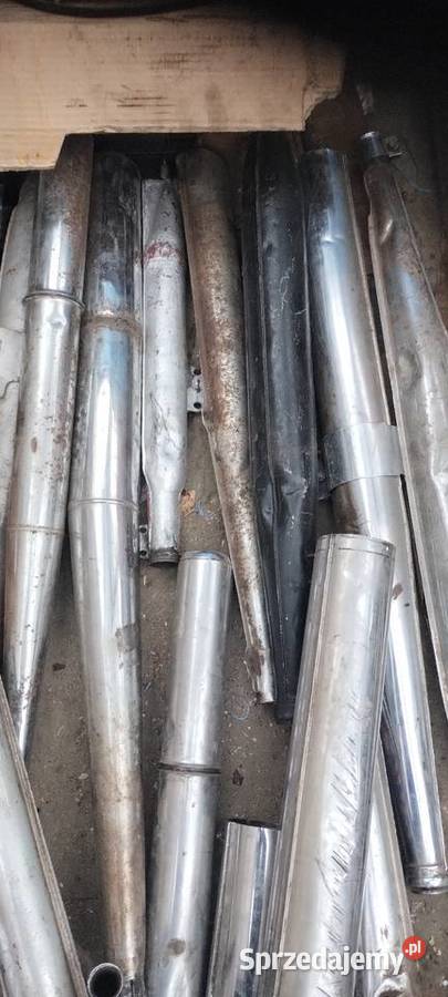 Tłumiki do motocykli z epoki PRL Nowy Sącz