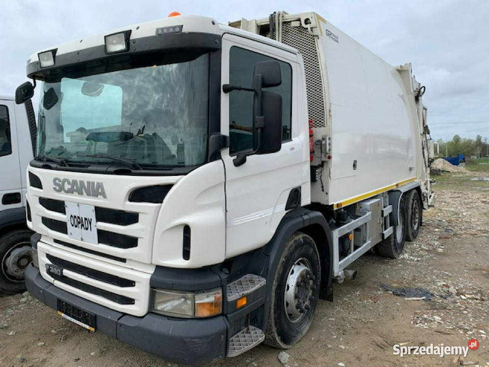 śmieciarki Scania P360 P360 Śmieciarka Zabudowa mazowieckie Sokołów