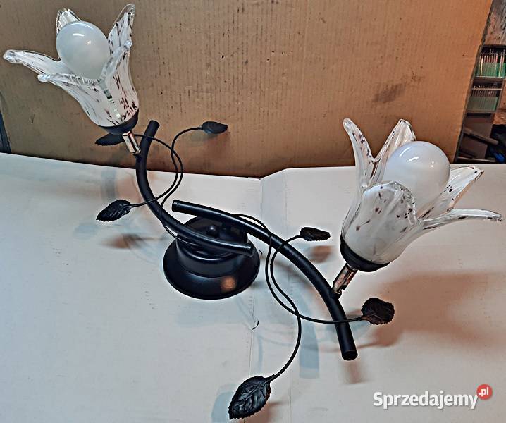 Żyrandol lampa sufitowa 2 x E 40 Ostrów Wielkopolski