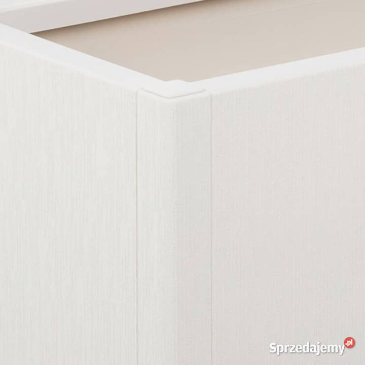 Donica ogrodowa z kratką biała 80x36x140 PP mazowieckie Warszawa