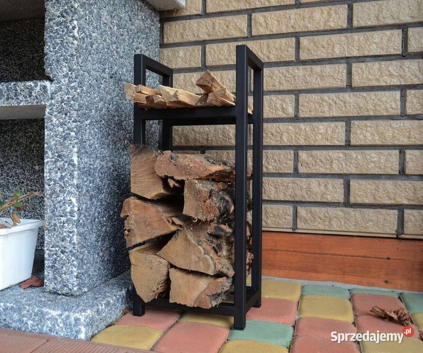 Metalowy stojak na drewno NA WYMIAR loft warmińsko-mazurskie Bartoszyce sprzedam