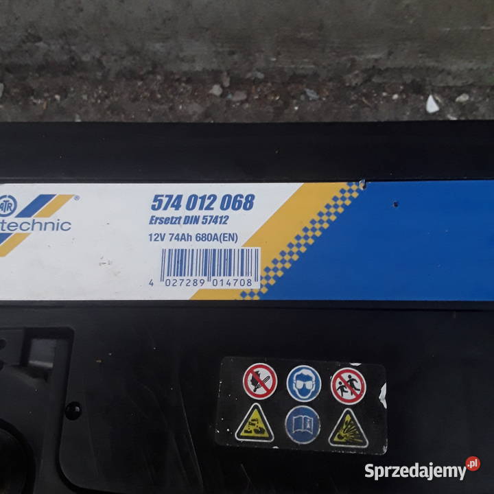Akumulator 12v 74ah Ząbki