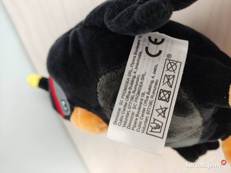 Maskotka pluszowa Angry Birds bomb
