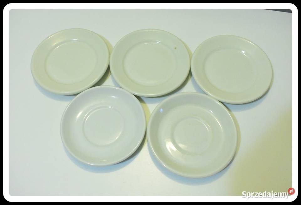 przedwojenne talerzyki Tielsch Wałbrzych Płock