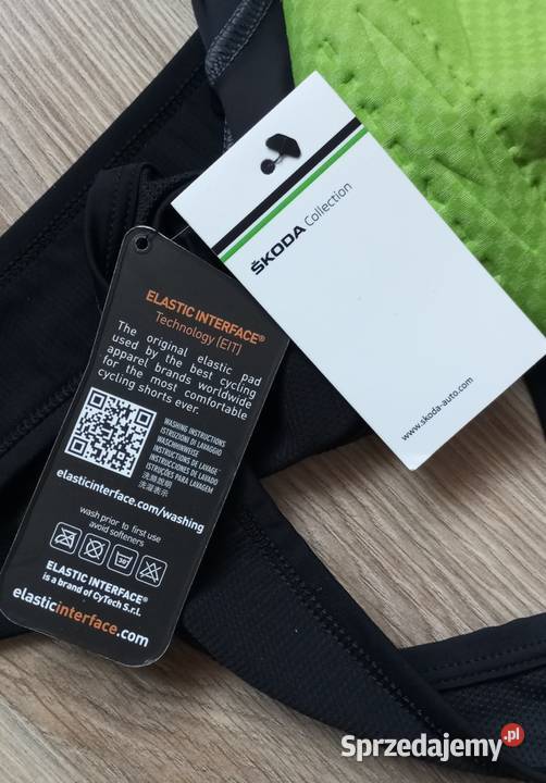 Skoda strój rowerowy męski komplet koszulka Sędziszów Małopolski