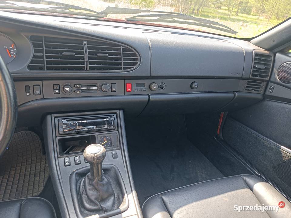 Porsche 968 Coupe z 1991 roku rzadki klasyk z Sługocin