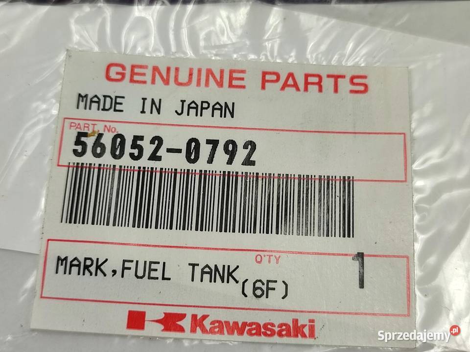 NAKLEJKA EMBLEMAT NA BAK LEWA STR KAWASAKI ZX10R