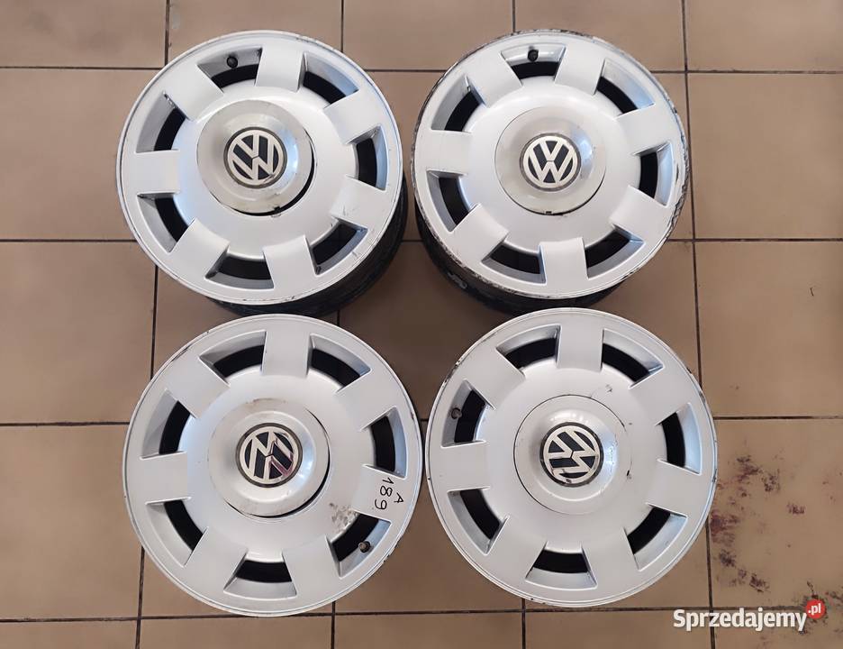 KOMPLET FELG 15 5x112 7J ET46 VW T4 MULTIVAN dolnośląskie Trzebnica