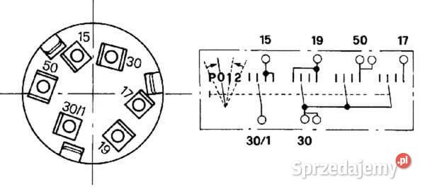 Stacyjka zapłonu P012 Cobo 14115000 Kamionna