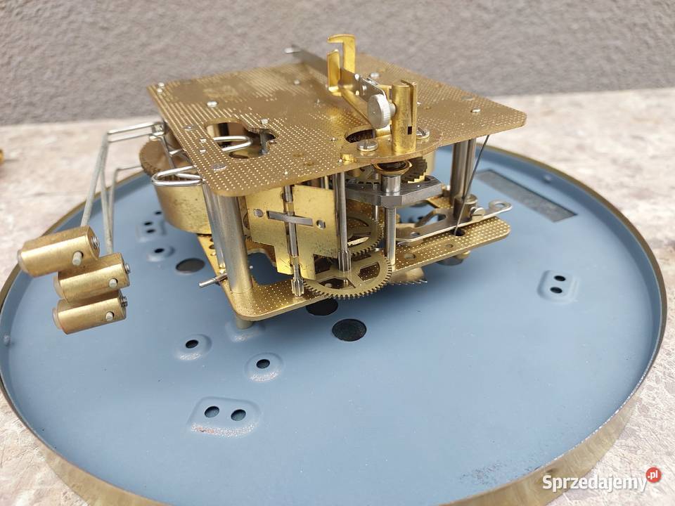 159 Zestaw mechanizm starego zegara ściennego