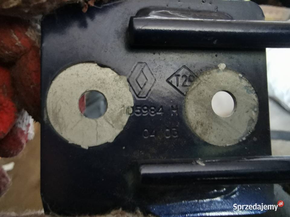 zamek rygiel maski odbojnik sprężyna megane sprzedam