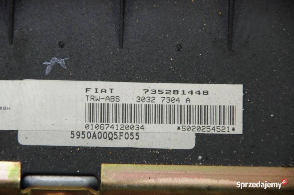 PODUSZKA AIRBAG 735281448 FIAT ALBEA osobowe kujawsko-pomorskie Lipno