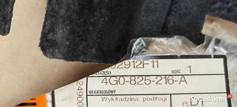 4G0825216A AUDI A6 NOWA PRAWA OSŁONA PODŁOGI Rożnów