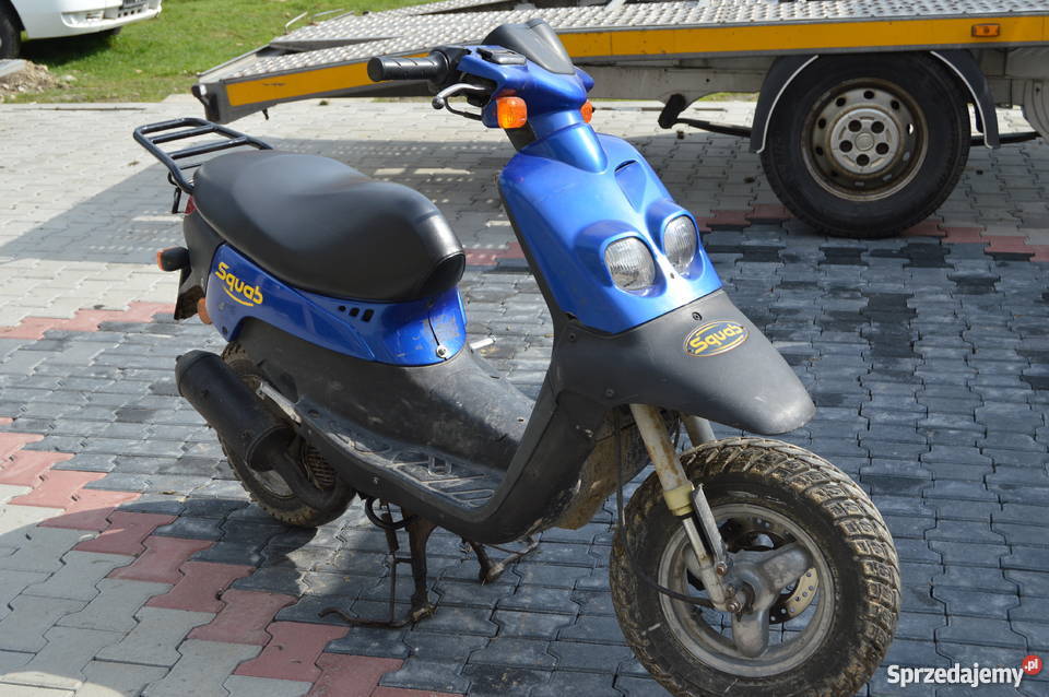 peugeot squab skuter z papierami niebieski Peugeot