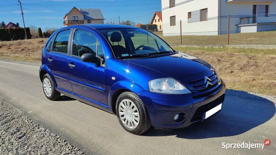 Citroen C3 2007r 14 Benzyna Klimatyzacja Nieduży Jasło sprzedam