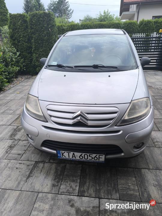 Citroen C3 14 2008 benzyna gaz nieuszkodzony Koszyce Wielkie