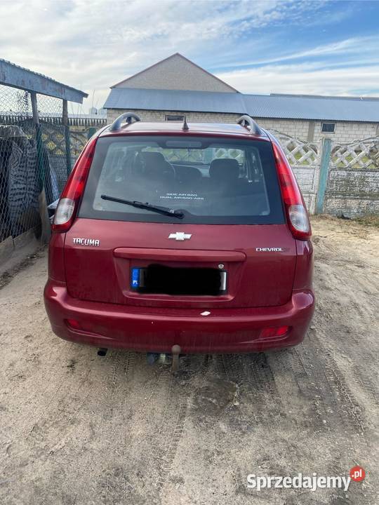 Chevrolet Tacuma 20 LPG 121 przestronny i