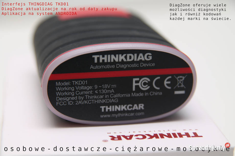 DiagZone interfejs ThinkDiag Siemianowice Śląskie