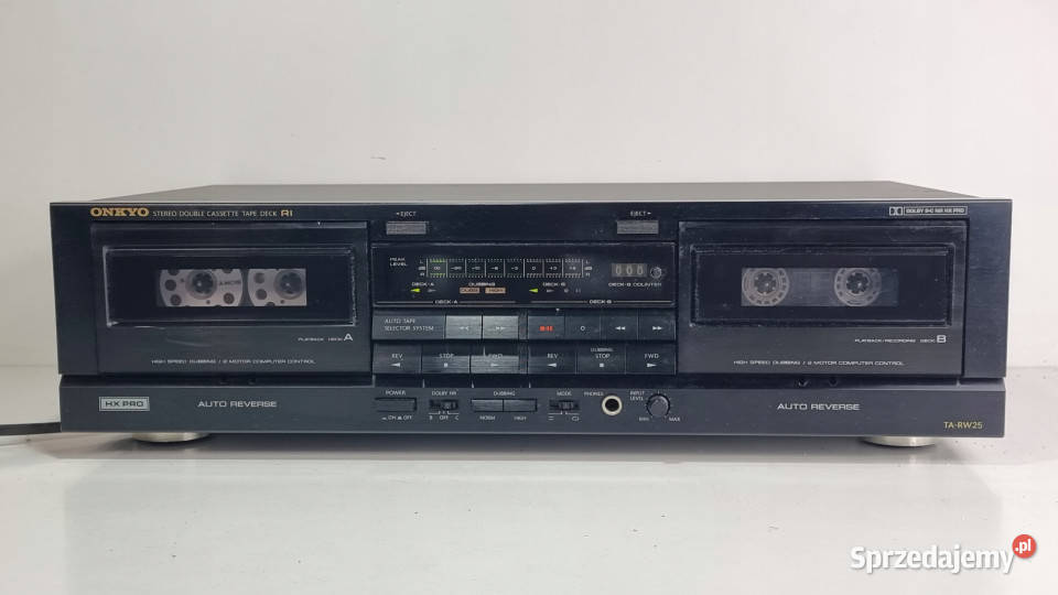 Onkyo TA RW 25 TARW25 magnetofon casette deck Międzychód